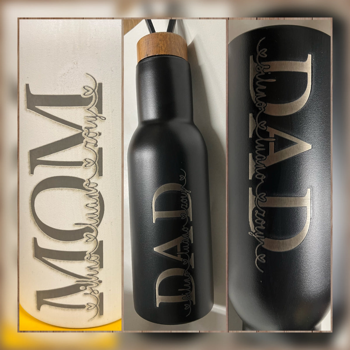 Thermosflasche personalisiert – Druck oder Lasergravur