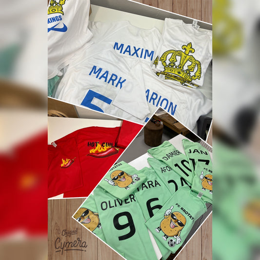 Kinder-Sportshirts / Grümpelturnier personalisiert