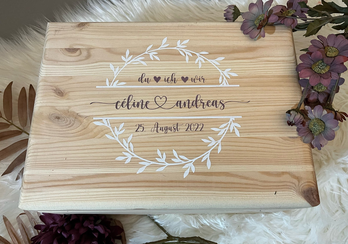 Erinnerungsbox Hochzeit gross