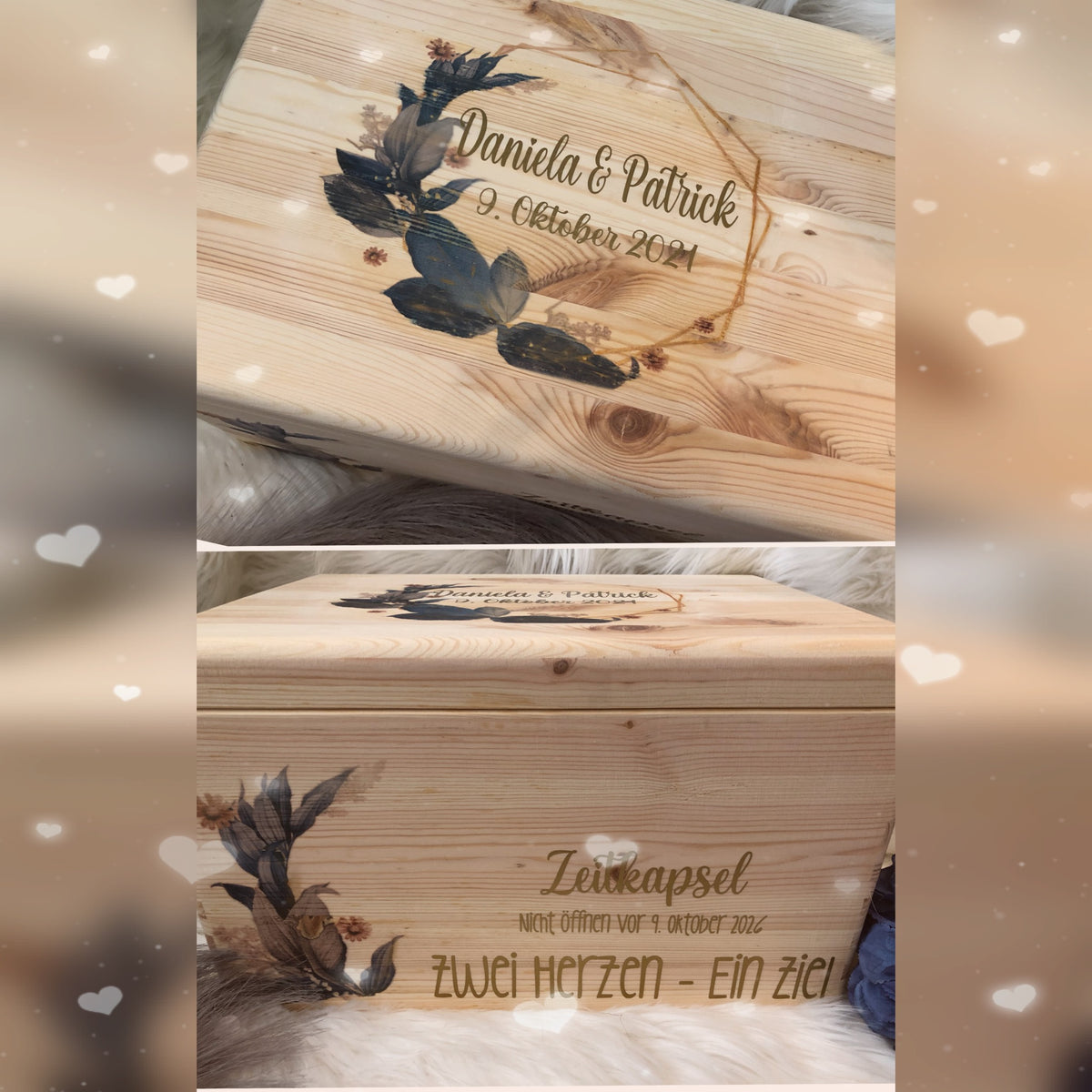 Erinnerungsbox Hochzeit gross