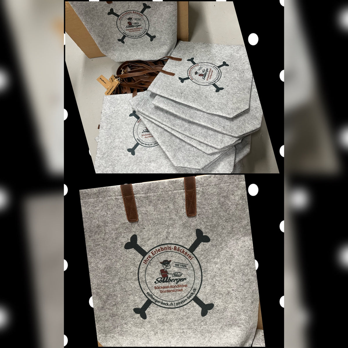 Filztasche Shopper