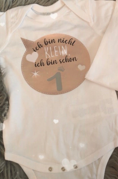 Baby-Geschenkset Body/Nuggikette