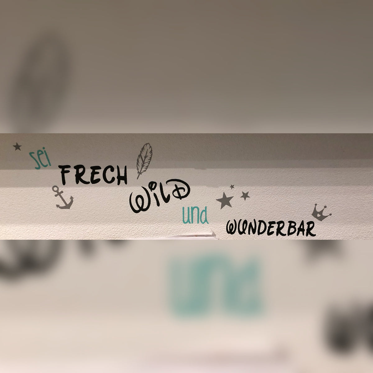 Sticker / Folie zum selbst anbringen