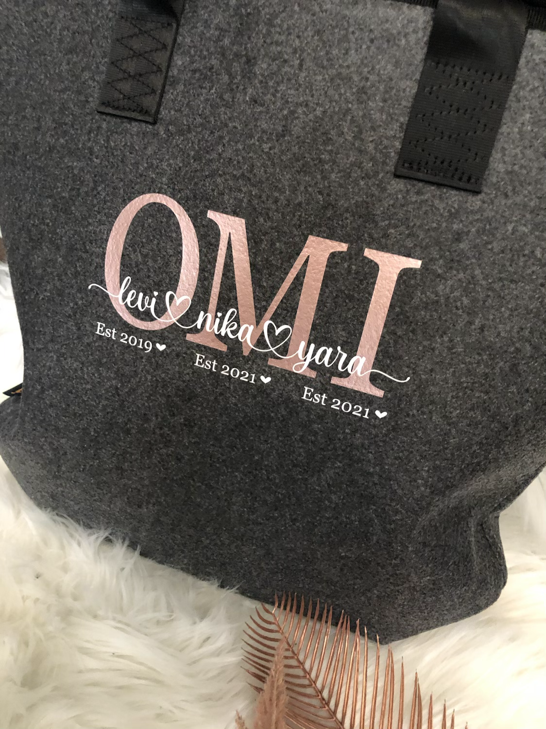 Filz-Tasche Shopper