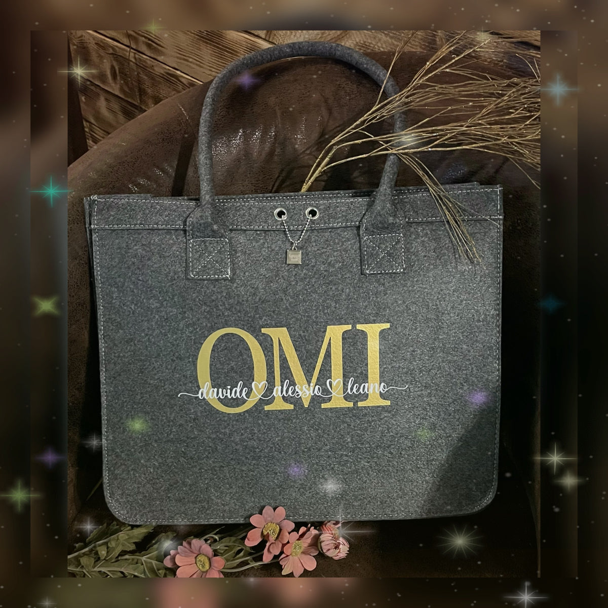 Filz-Tasche edel