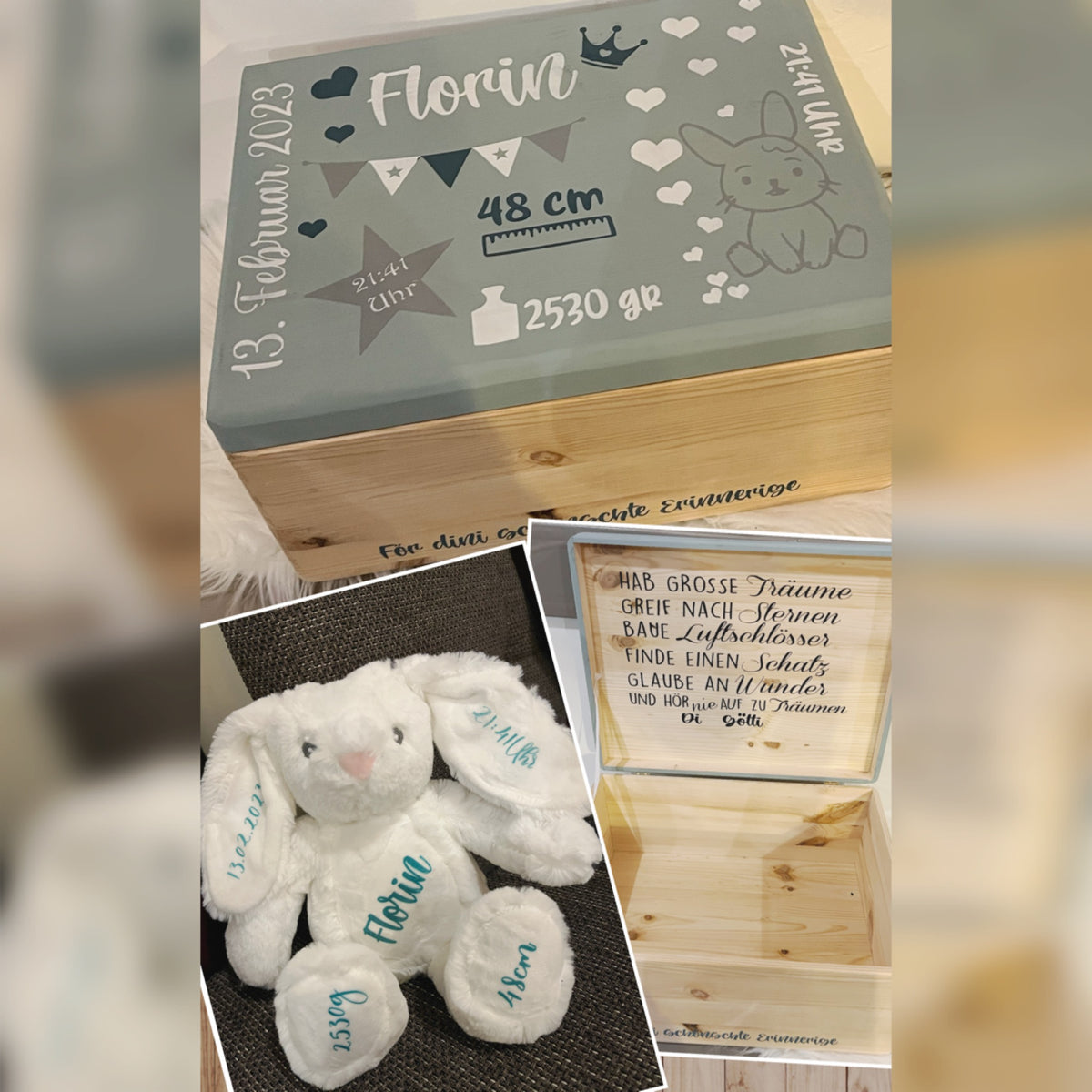 Plüschtierli personalisiert