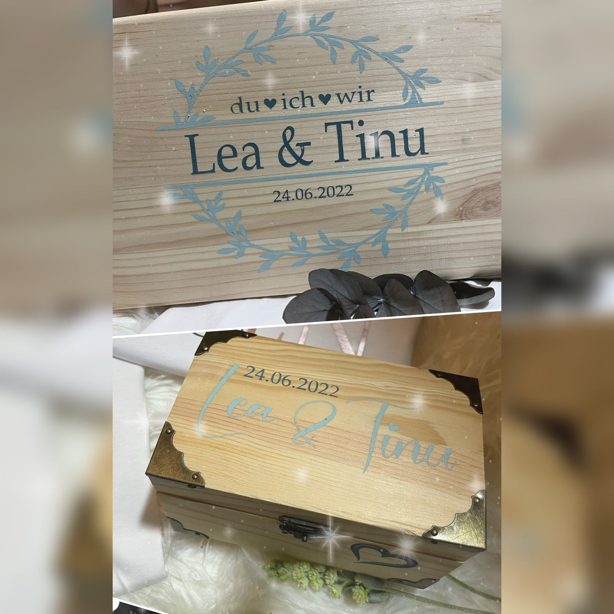 Erinnerungsbox Hochzeit gross