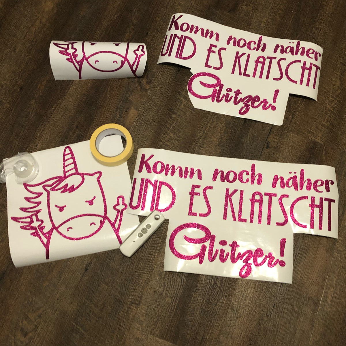 Sticker / Folie zum selbst anbringen
