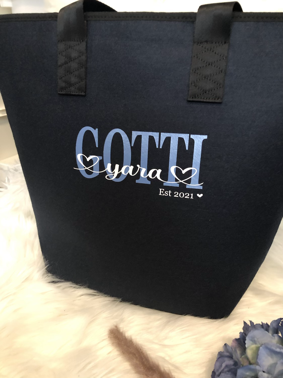 Filz-Tasche Shopper