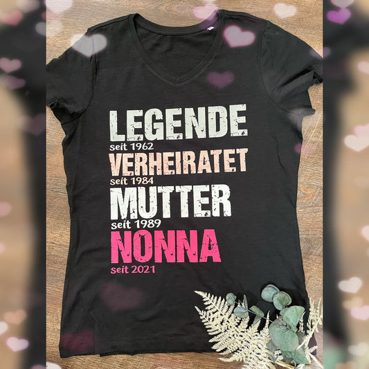 T-Shirt Damen kurzarm